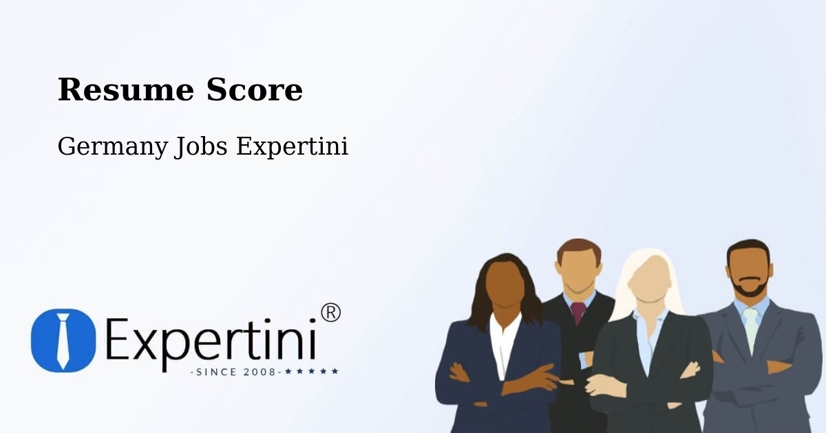 Resume Score & Job Description Match Tool – Halstenbek - Germany Jobs Expertini